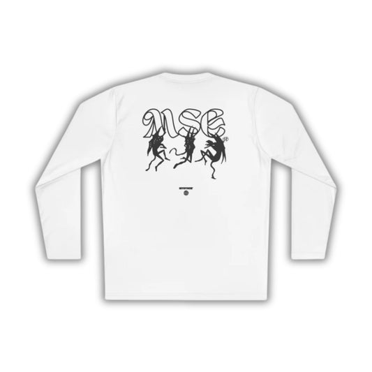 Lightweight Long Sleeve Tee - White